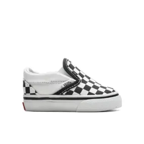 Toddler Classic Slip-Checkerboard - Black/True White