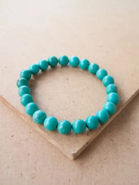 Turquoise Bead Bracelet