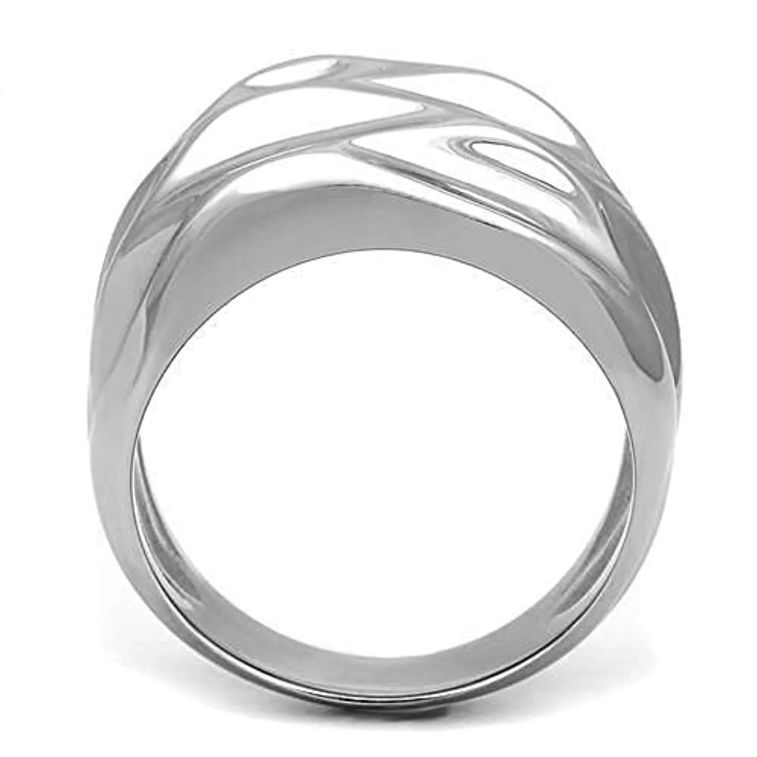 WildKlass Stainless Steel Ring High Polished Women