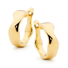 Yellow Gold Hoop Earrings